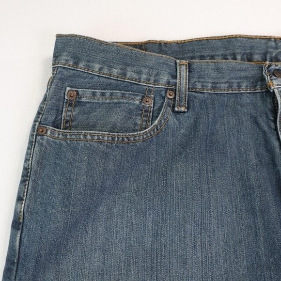 Levi 559 Jeans Mens 40x30 (Fits 42x30) Blue Relaxed Straight Fit - Picture 4 of 11